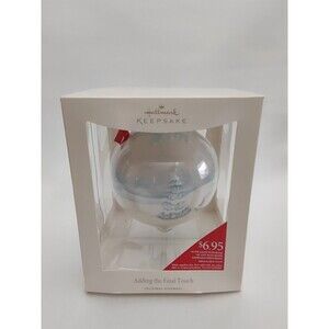 Hallmark Keepsake Christmas Ornament 2008 "Having A Snow Ball" Penguins Large